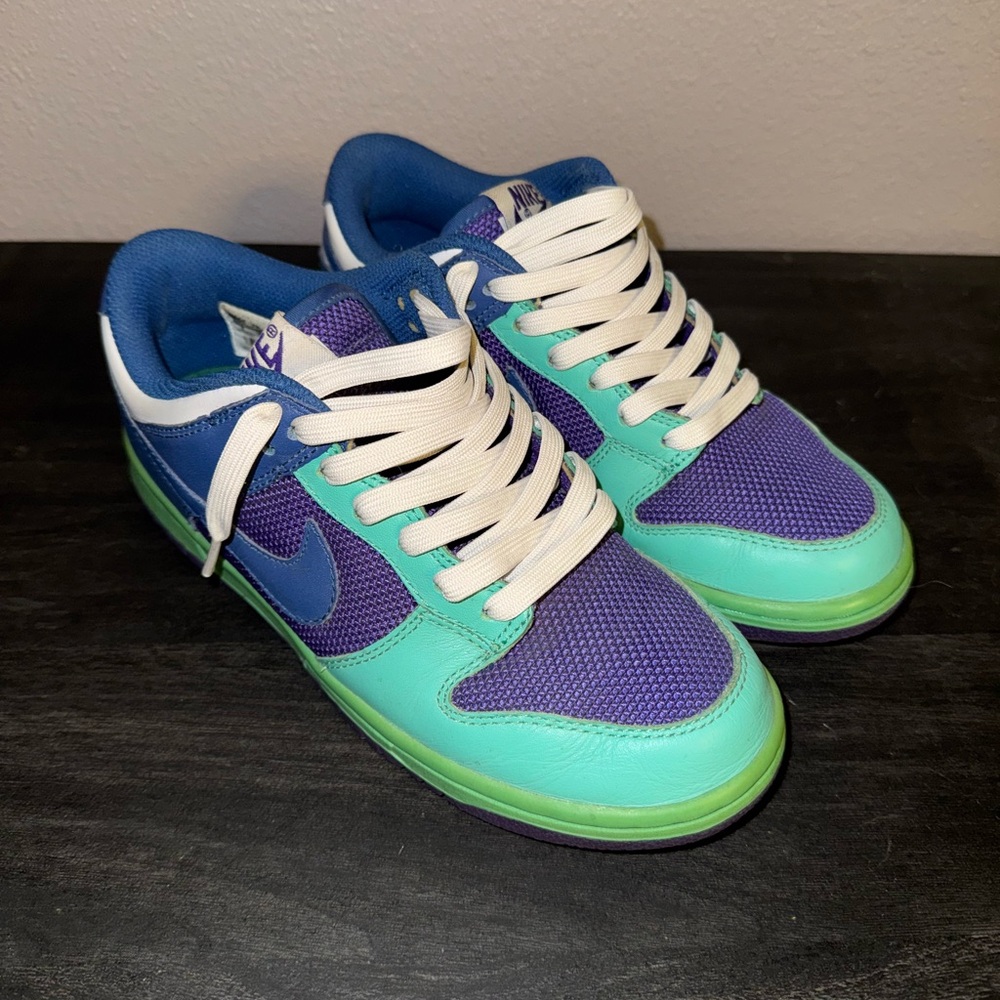 Nike Teal and Purple Athletic Shoes